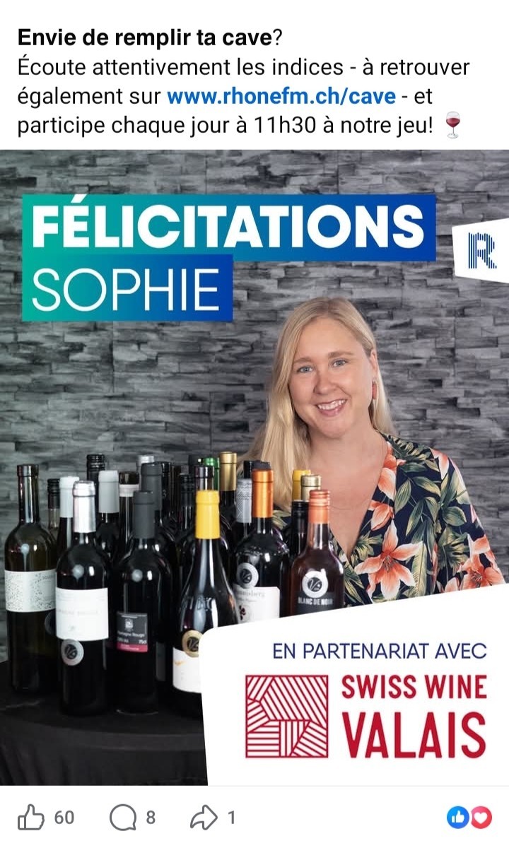 Sélection des Vins du Valais